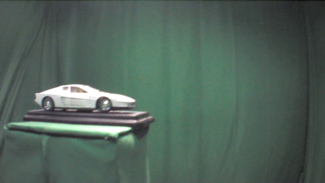 White 1984 Ferrari Testarossa Toy Sports Car
